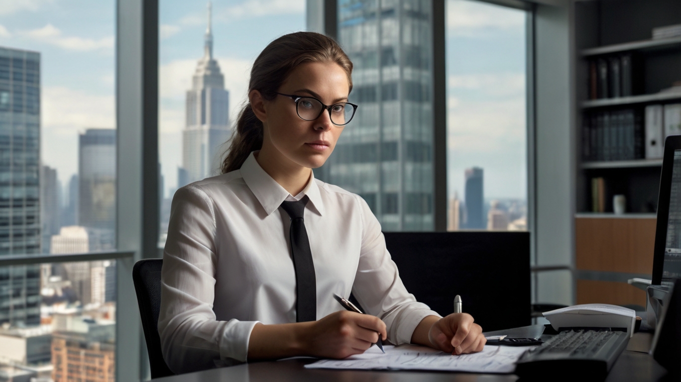 Illustration d'audit financier